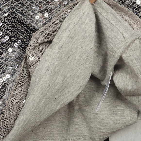 Coldwater Creek Sequins Tank Top, Silver & Gray, S - Picture 5 of 5